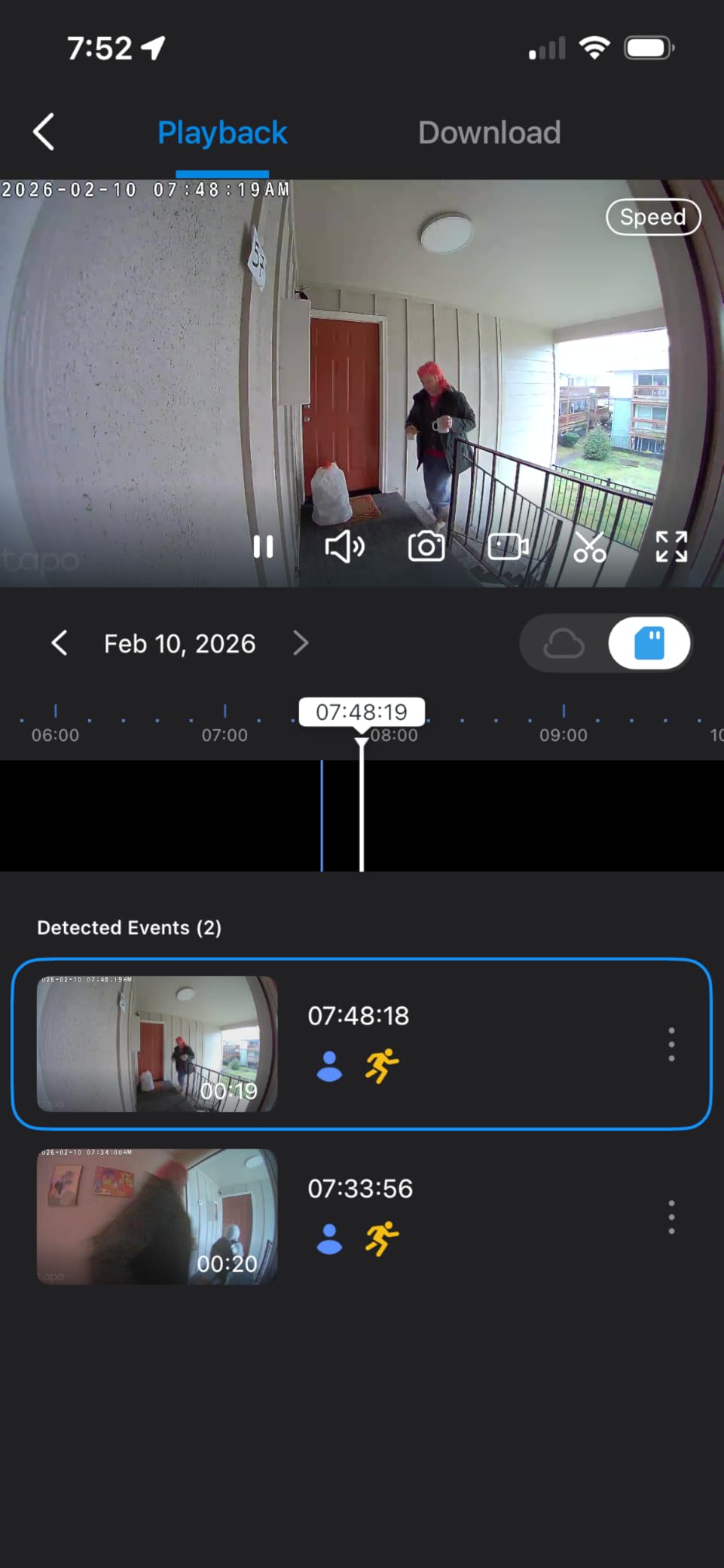 Tapo 2K Wireless Smart Video Doorbell w/Chime, 160° Ultra-Wide View, D210 customer photo 2