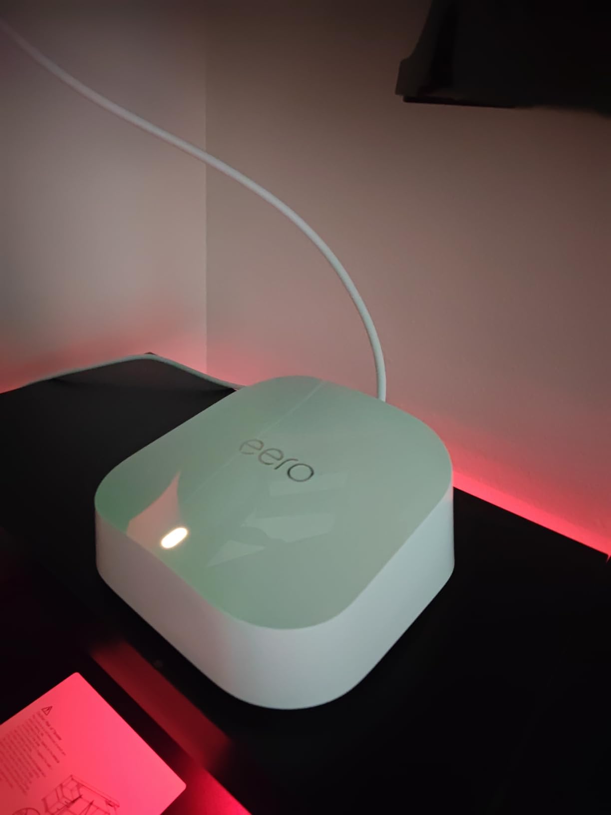Amazon eero 7 dual-band mesh Wi-Fi 7 router (newest model) - Supports internet plans up to 2.5 Gbps, Coverage up to 2,000 sq. ft., 1-pack customer photo 2