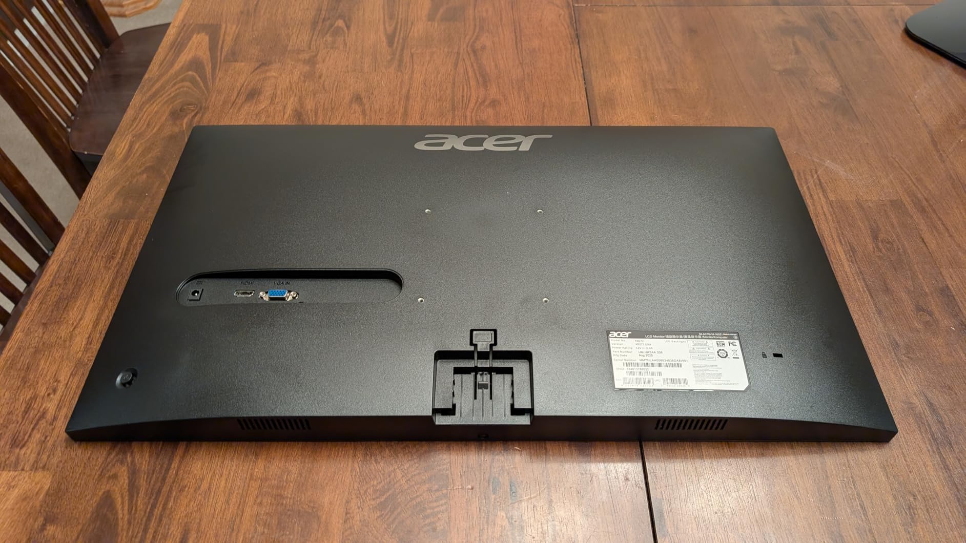 Acer 27in FHD 1920x1080 IPS 120Hz Gaming Monitor | Office KB272 G0bi customer photo 2