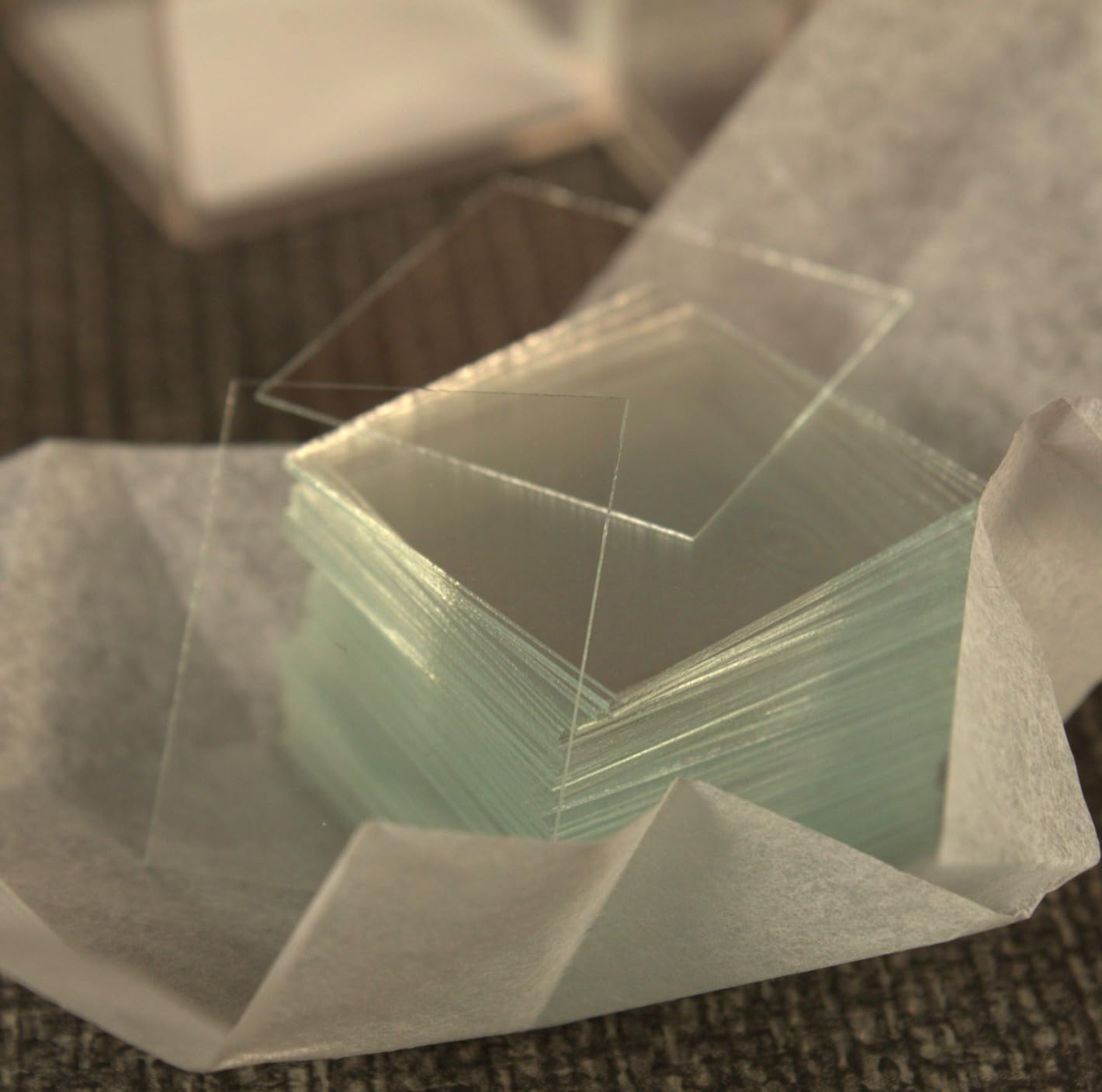 ZEEGOO Microscope Slides and Covers, 50 Blank Glass Slides + 100 Coverslips customer photo 2
