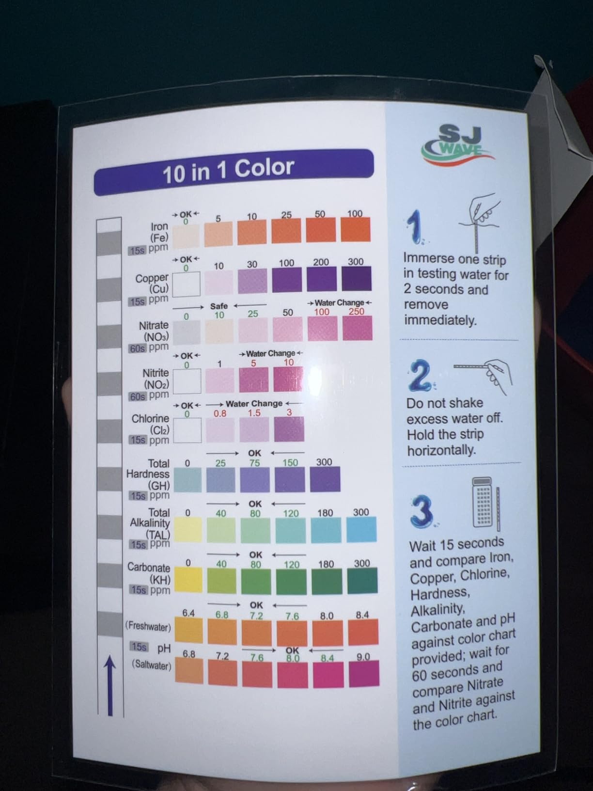 11 in 1 - Aquarium Test Strips | 950 Tests - 150 Strips | Fish Tank Aquariums Water Test Kit & ebook | Aquarium Thermometer | Fish Tank Water Testing Kit Includes 50 Ammonia Strips | Versatile Usage customer photo 1