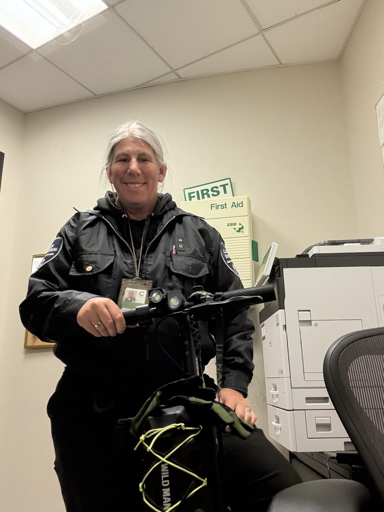 Electric Scooter, 500W Motor, Up to 17-20MPH &19-21 Miles, Commuter Escooter, Foldable E-Scooter for Adults with APP and Dual Braking System Escooter（Orange/Grizzly/Black） customer photo 1