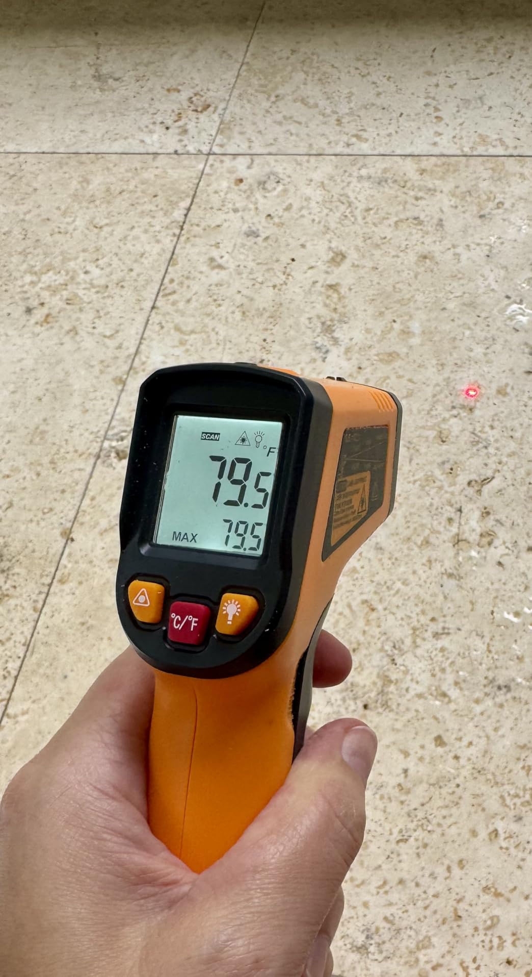 KNINE OUTDOORS Infrared Thermometer Gun, -58℉ to 1112℉ customer photo 1