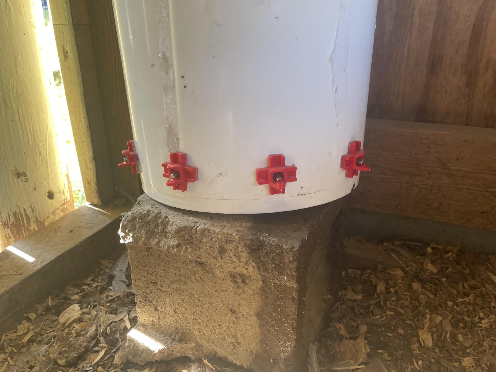 Automatic Chicken Waterer Nipples with Drill Bit (20 Pack Red) customer photo 1