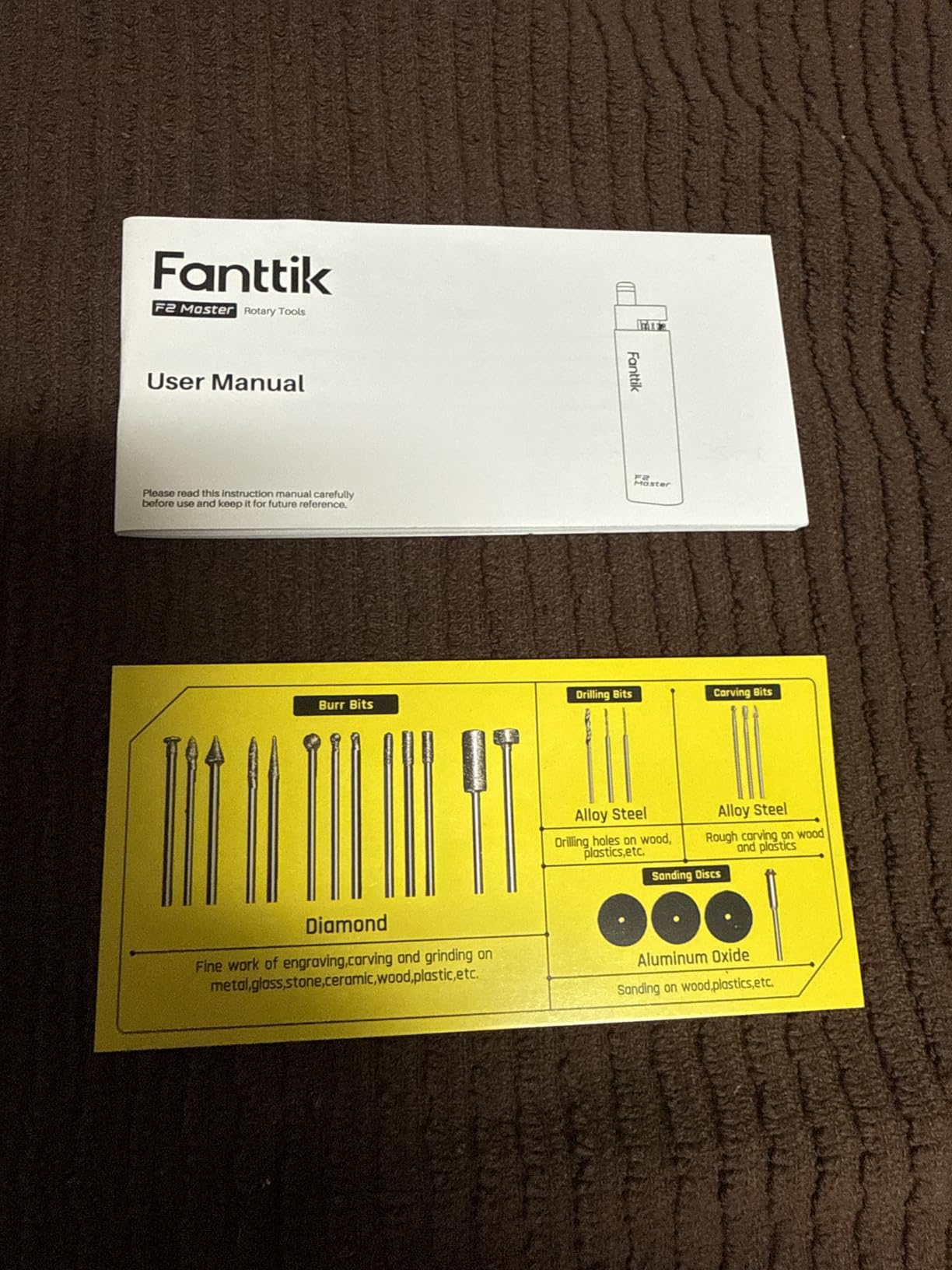 Fanttik F2 Master Mini Cordless Rotary Tool Kit for 3D Printer Sanding customer photo 1
