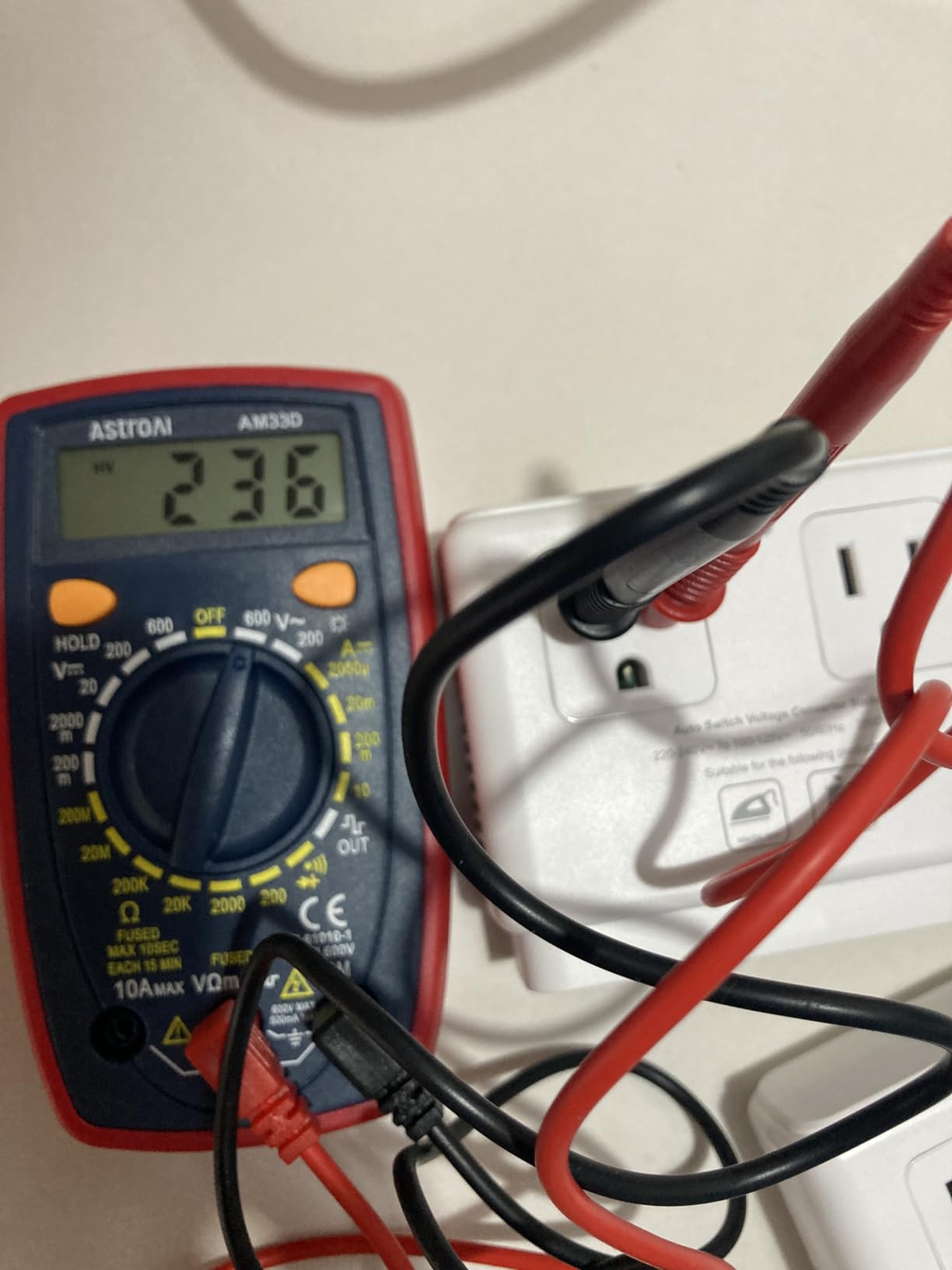 TESSAN Voltage Converter US to Europe, 220 to 110 Voltage Converter customer photo 2