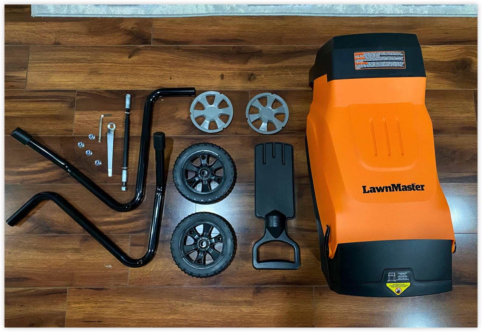 LawnMaster Electric Wood Chipper 1.8'' Cutting Diameter with Bag, FD1503 customer photo 2