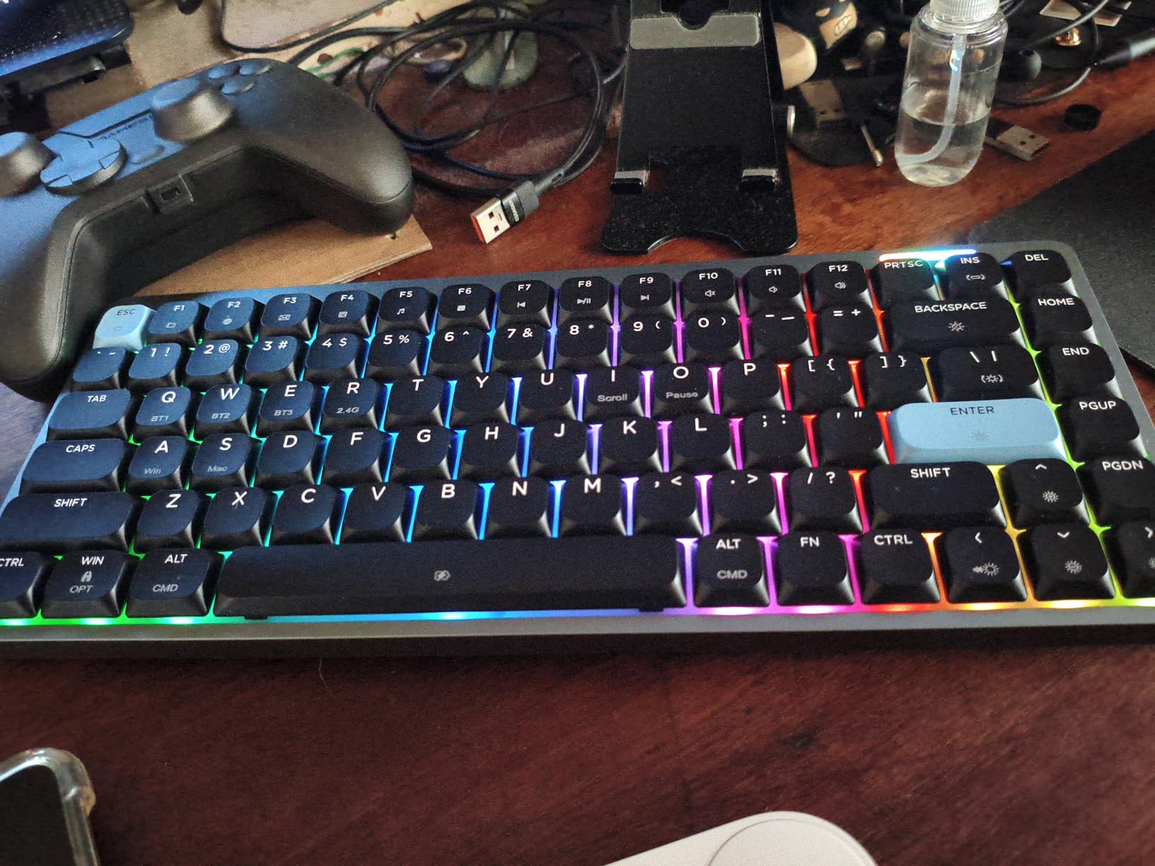 EPOMAKER Luma84 Low Profile Aluminum Mechanical Keyboard, VIA Programmable customer photo 1