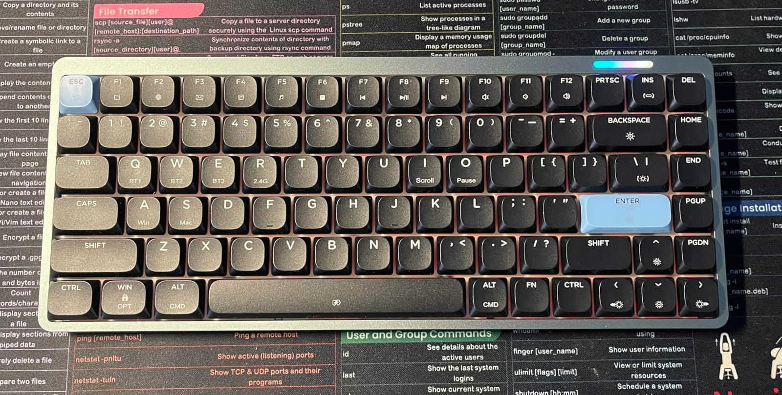 EPOMAKER Luma84 Low Profile Aluminum Mechanical Keyboard, VIA Programmable customer photo 2