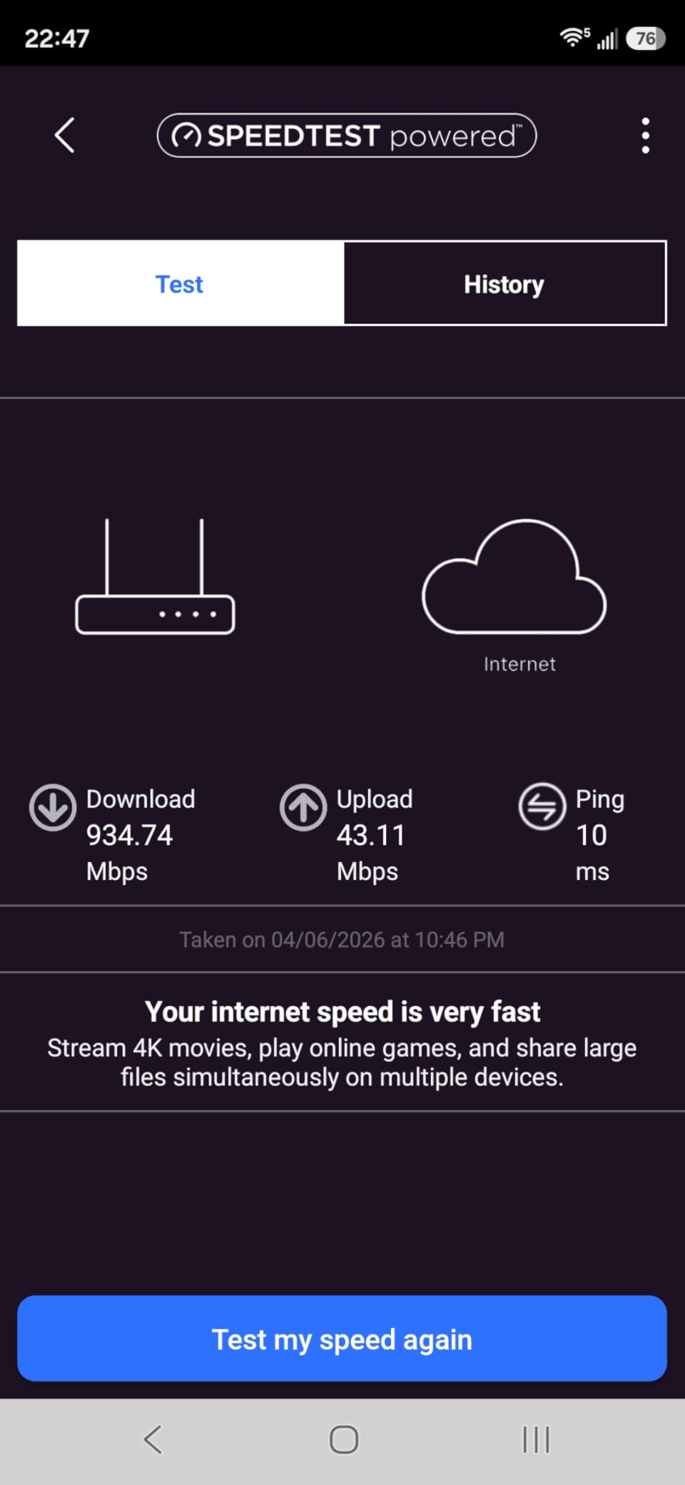 NETGEAR Nighthawk WiFi 6 Router R6700AX, Up to 1,500 sq ft, 1.8 Gbps customer photo 2