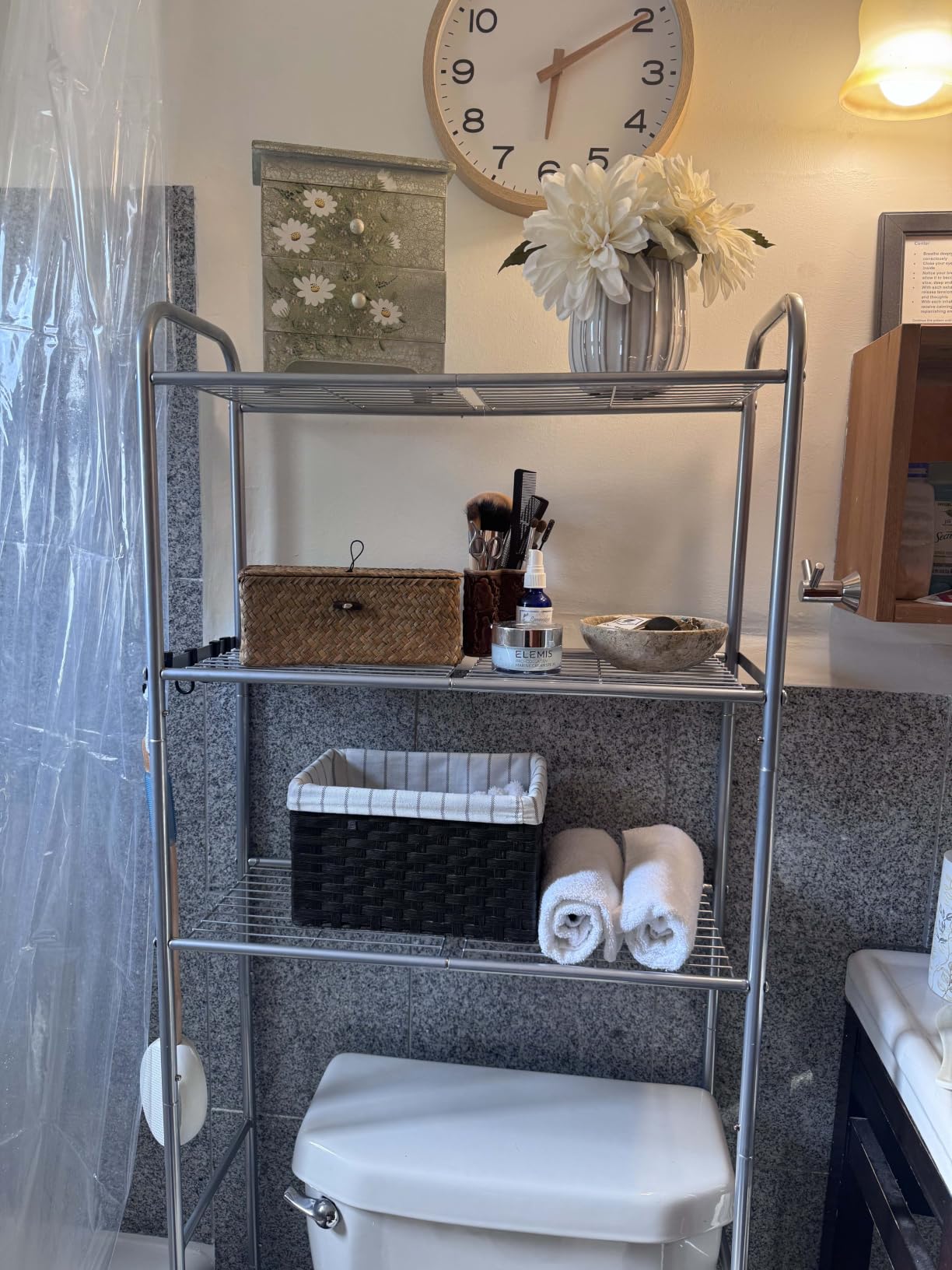 Kitsure Over Toilet Storage Rack, 63.2