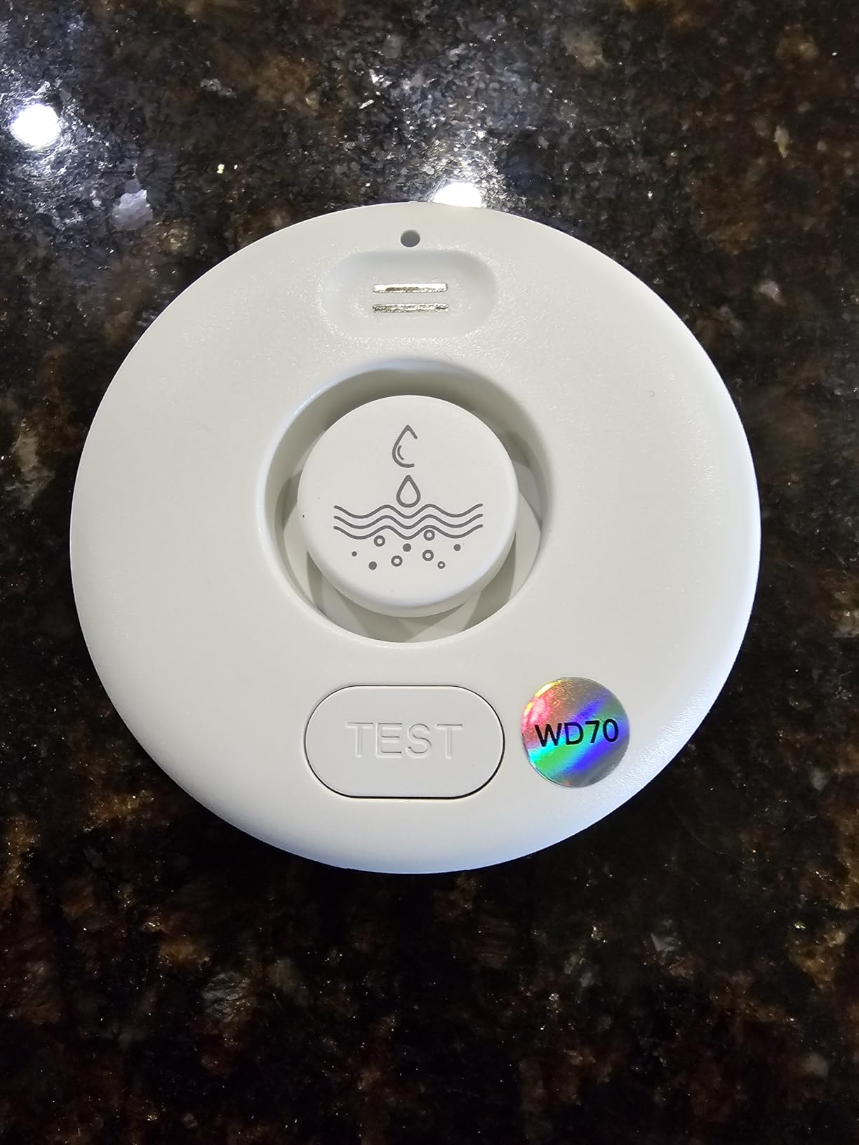 5 Pack Water Leak Alarm Detector, 120dB Loud Alert, IP66 Waterproof customer photo 1