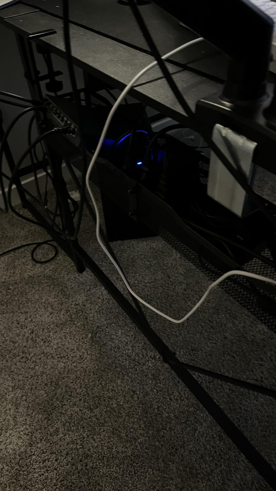 Cable Management, 25'' Cable Management Under Desk, Cable Tray customer photo 2