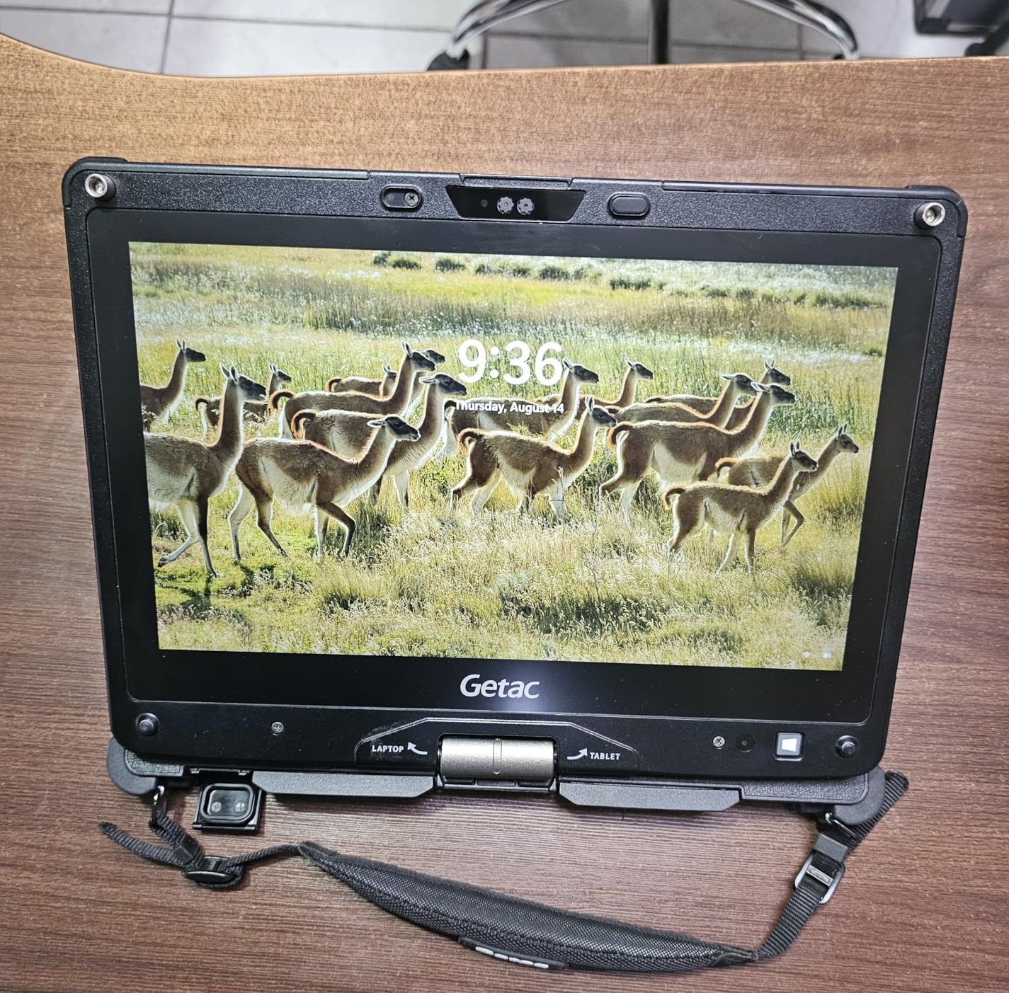 Getac V110 G6 Fully Rugged Laptop, i5-10210U up to 4.2GHz, 11.6 inch FHD Touch Screen, Sunlight Readable, 16GB, 512GB SSD, Webcam, Windows 11 Pro (Renewed) customer photo 2