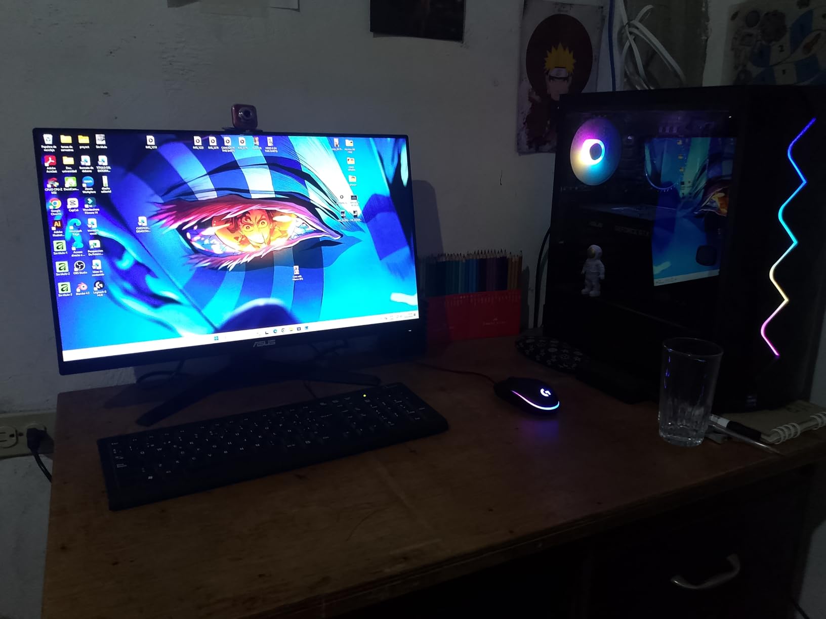 ASUS TUF Gaming 24” (23.8” viewable) 1080P Monitor (VG249QE5A) - FHD, 144Hz Overclock to 146Hz, IPS, Extreme Low Motion Blur Sync, 1ms, Speakers, Variable Overdrive, DisplayWidget Center, 3yr Warranty customer photo 2