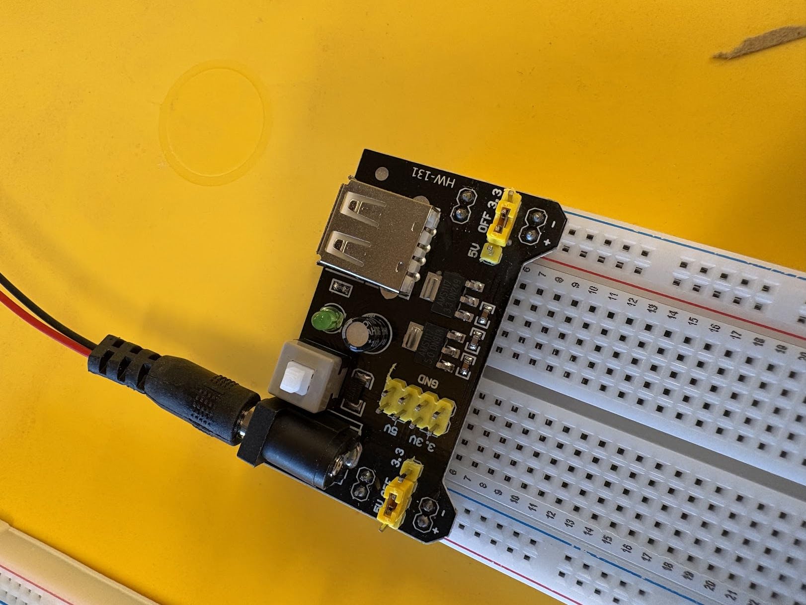 Breadboard Kit with Flexible Wires & 9V DC Adapter for Arduino, IoT & STEM customer photo 2