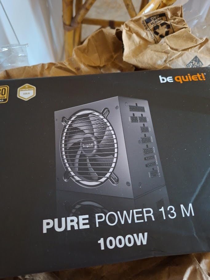 be quiet! Pure Power 13 M 1000W, ATX 3.1, Fully Modular PSU, 80+ Gold customer photo 2