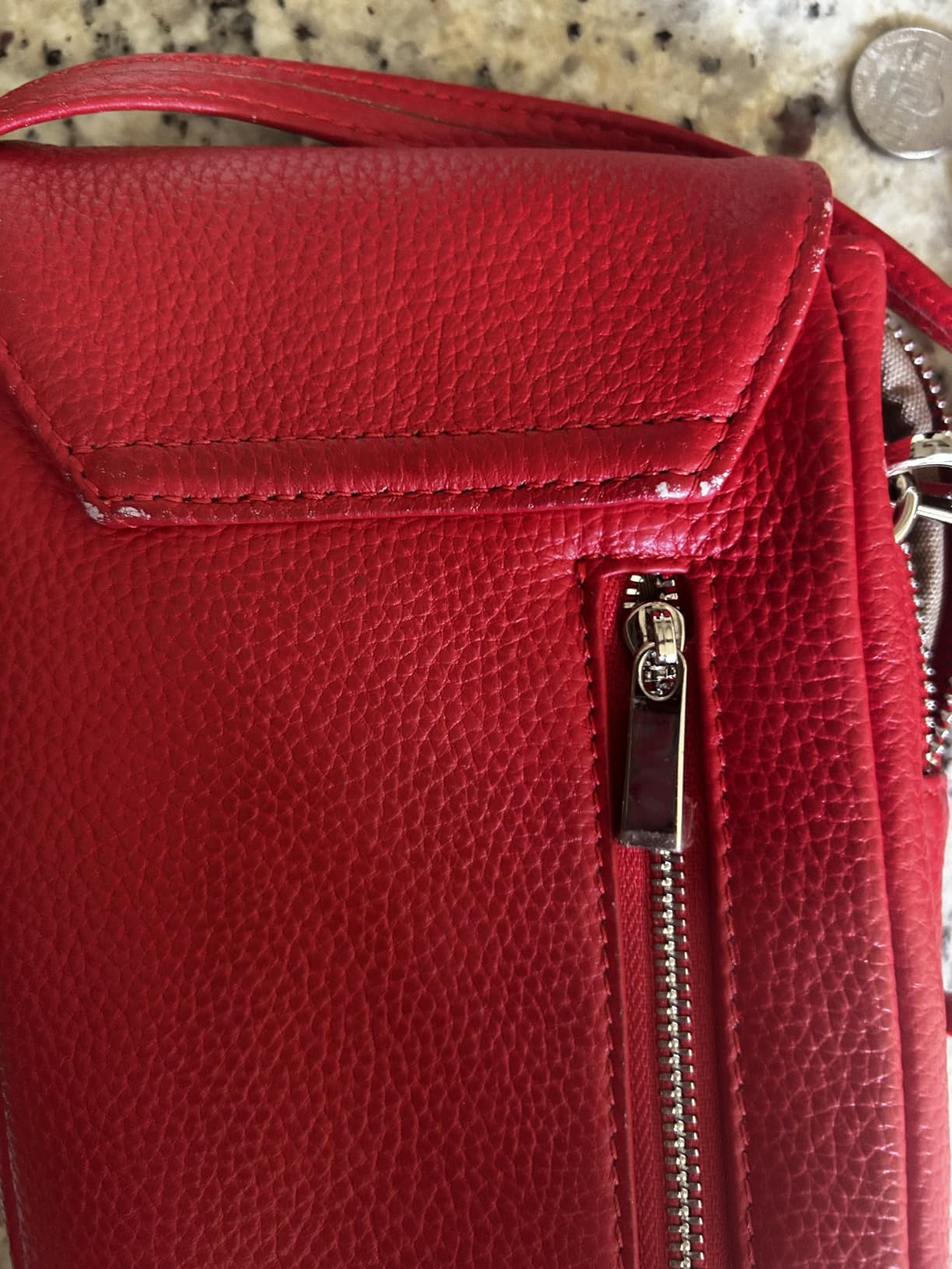 befen Genuine Leather Crossbody Bags for Women, Cell Phone Cross body Purse Bag with RFID Blocking Card Slots customer photo 2