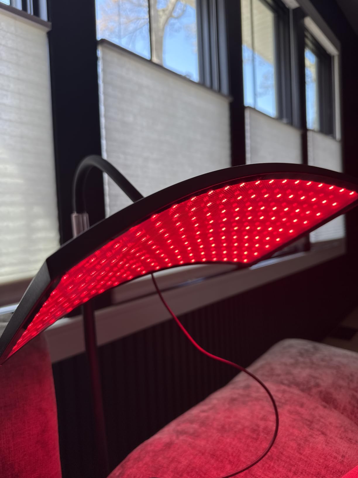 Red Light Therapy for Body Face, Infrared Light Therapy Lamp with Adjustable Stand, 660nm and 850nm Near Infrared LED Lights Panel, Red Infrared Lamp for Full Body customer photo 1