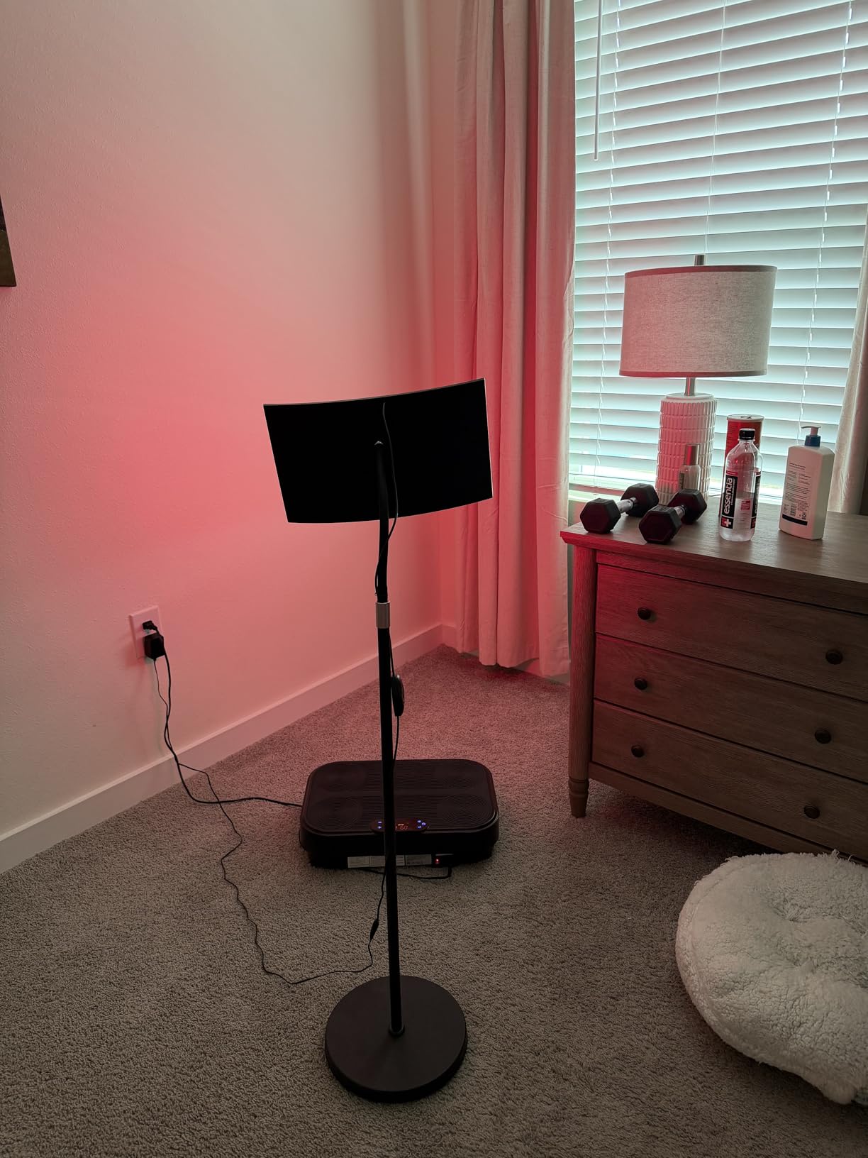 Red Light Therapy for Body Face, Infrared Light Therapy Lamp with Adjustable Stand, 660nm and 850nm Near Infrared LED Lights Panel, Red Infrared Lamp for Full Body customer photo 2