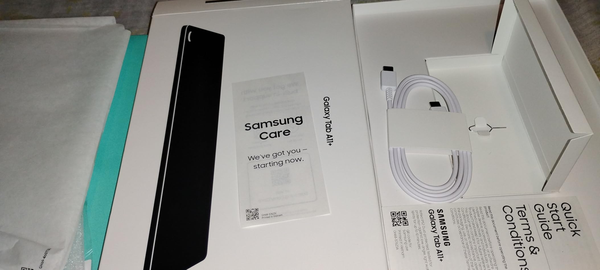 Samsung Galaxy Tab A11+ 6GB RAM, 128GB Storage, Expandable Storage, Gray customer photo 1