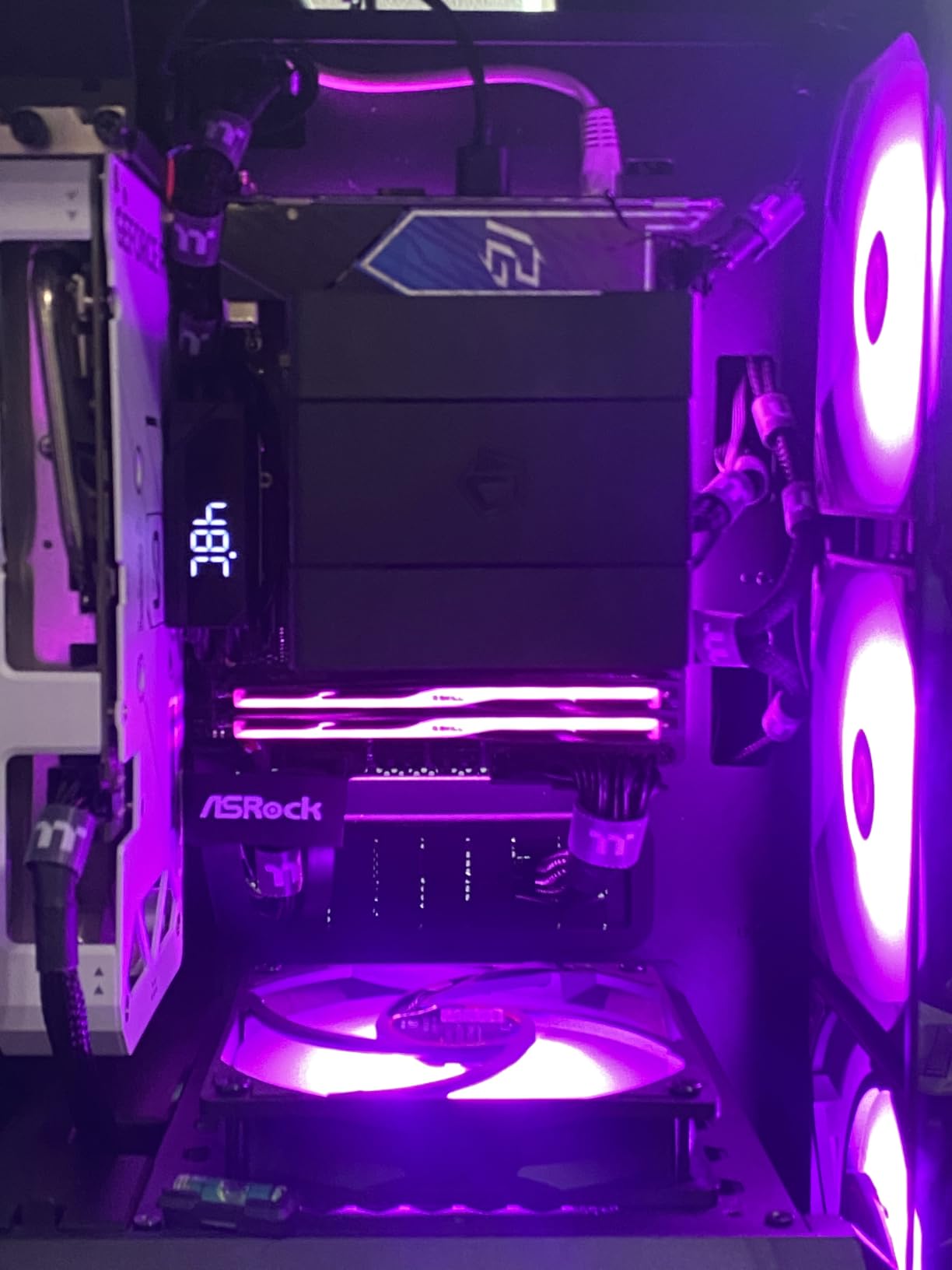 ID-COOLING SE-903-XT V2 Black Compact CPU Air Cooler, 3 Heatpipes, 150W customer photo 2