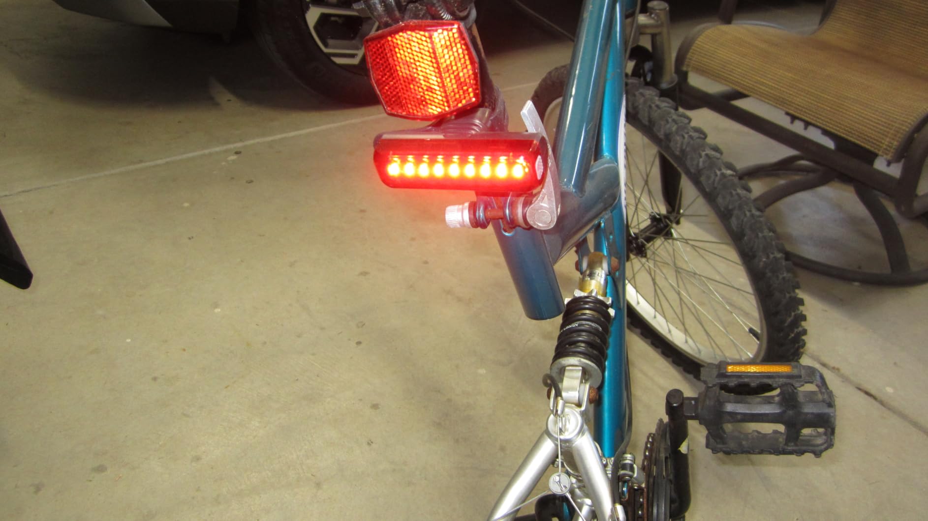 2026 New 1200LM Wide Angle Bike Lights for Night Riding, 3+5 Modes & IP65 Waterproof Bicycle Lights Front and Rear, Long-Lasting USB Rechargeable for Kids Bike Accessories customer photo 1