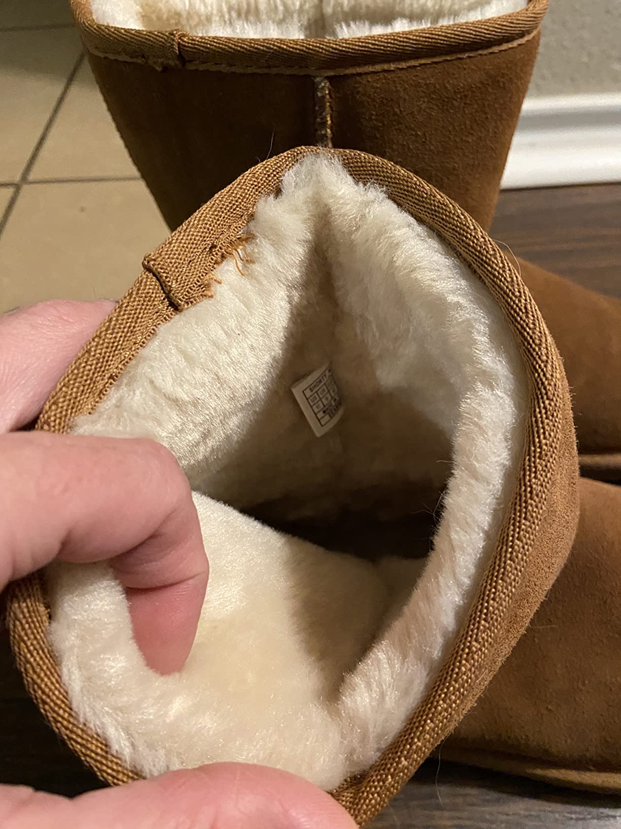 DREAM PAIRS Women's High-top Winter Warm Snow Boots customer photo 2