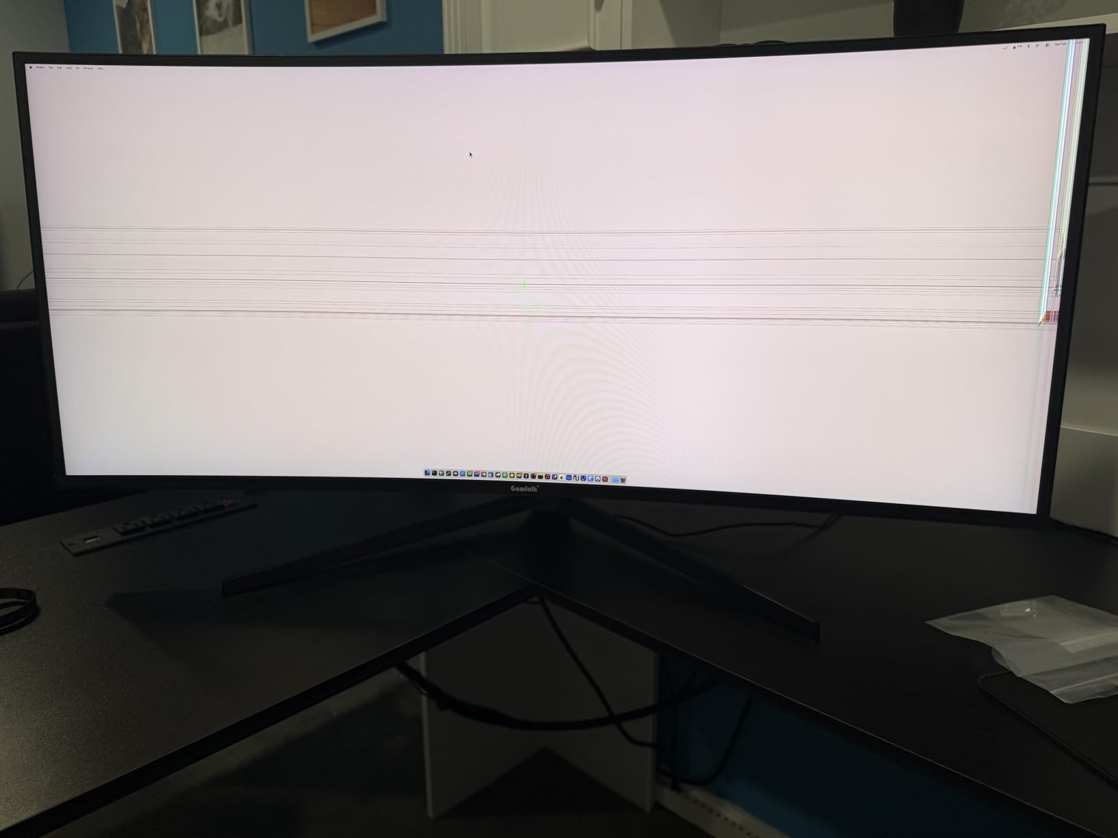 Gawfolk 32 Inch 4K Curved Monitor 60Hz, UHD PC Monitor Built-in Speakers customer photo 2