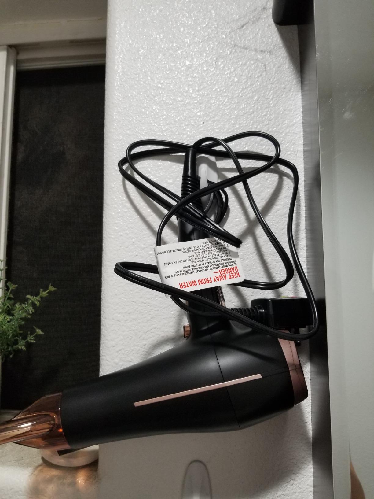 BEAUTURAL 1600W High-Speed Foldable Dual Voltage Travel Hair Dryer, Gray customer photo 1