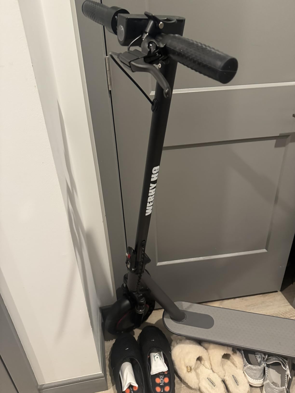 WERHY Electric Scooter, 500W/350W Powerful Motor & 19MPH Top Speed customer photo 2
