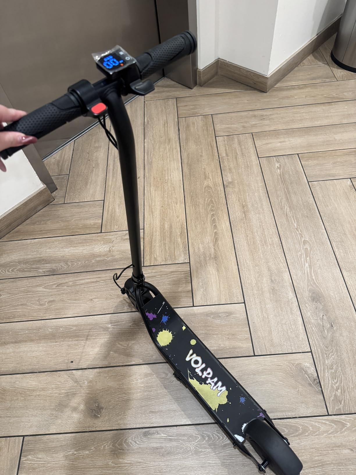 VOLPAM Electric Scooter, 350W/500W Motor, 21/28/40 Miles Long Range customer photo 2