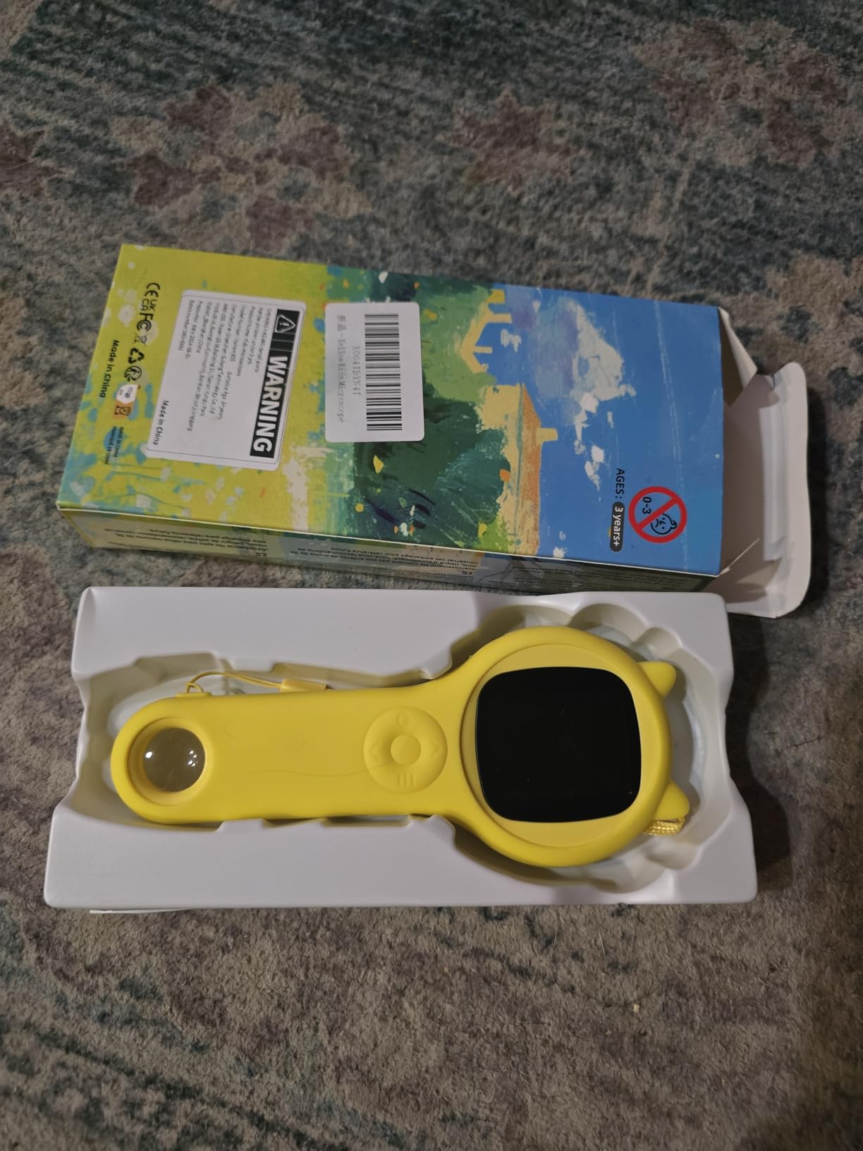 Nature Exploration Microscope for Kids, 500X Portable Microscope-Green customer photo 1