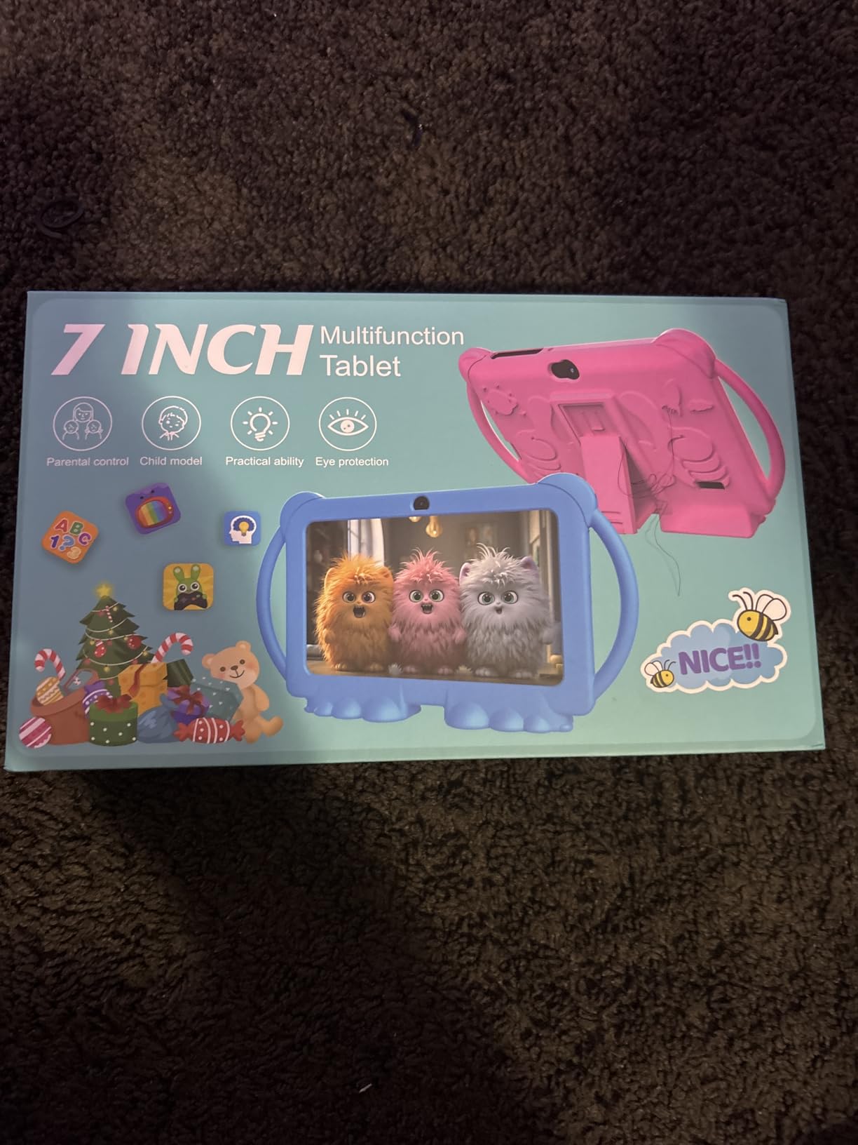 Kids Tablet 10 Inch Android Tablet for Kids Comes with a Shock-Resistant Protective Case, 8GB RAM 32GB ROM Tablets Supports 1TB MicroSD, 6000mAh Battery Dual Cameras 5G Wifi6 Android Tablets with Case customer photo 2
