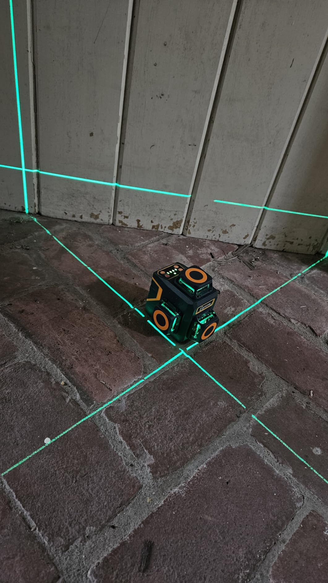 CIGMAN Green Laser Level 3x360° Self Leveling, App Control CM-S01 customer photo 1