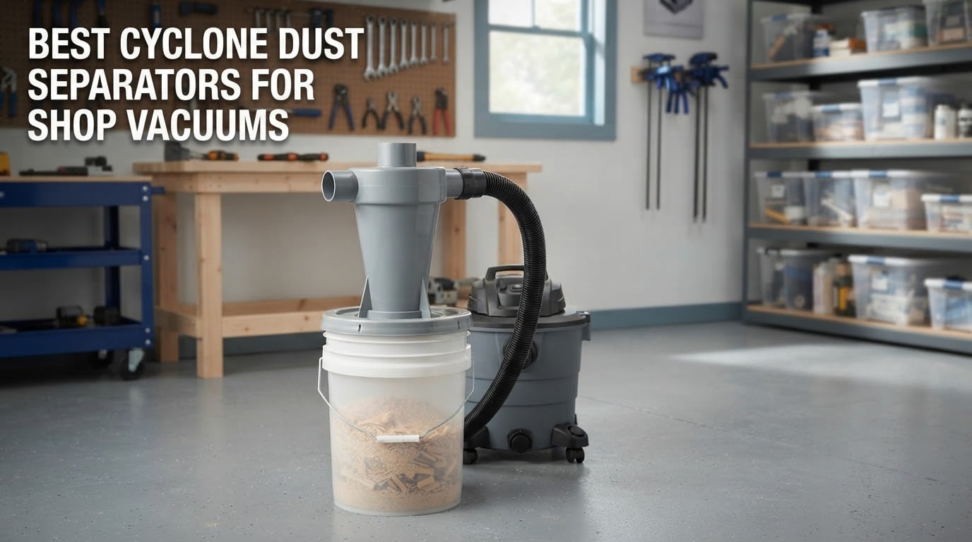 best cyclone dust separators for shop vacuums