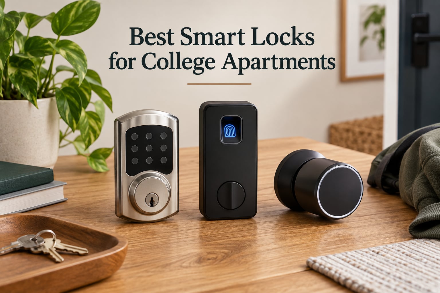 Best Smart Locks for College Apartments