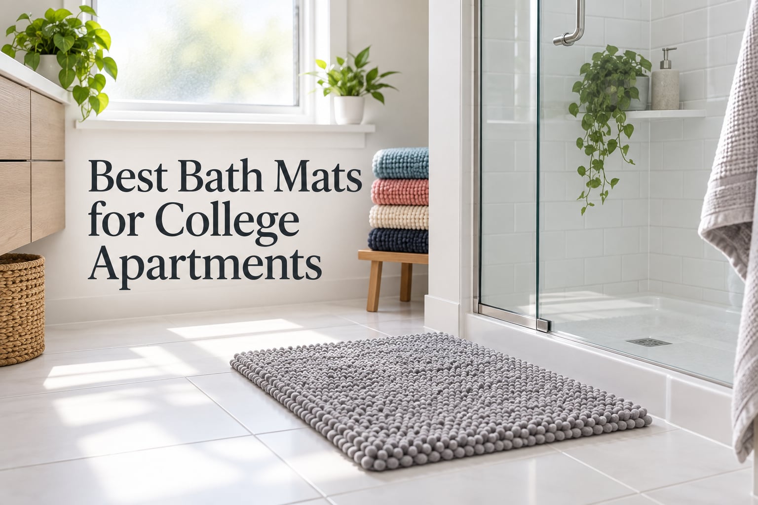Best Bath Mats for College Apartments