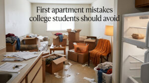 First apartment mistakes college students should avoid