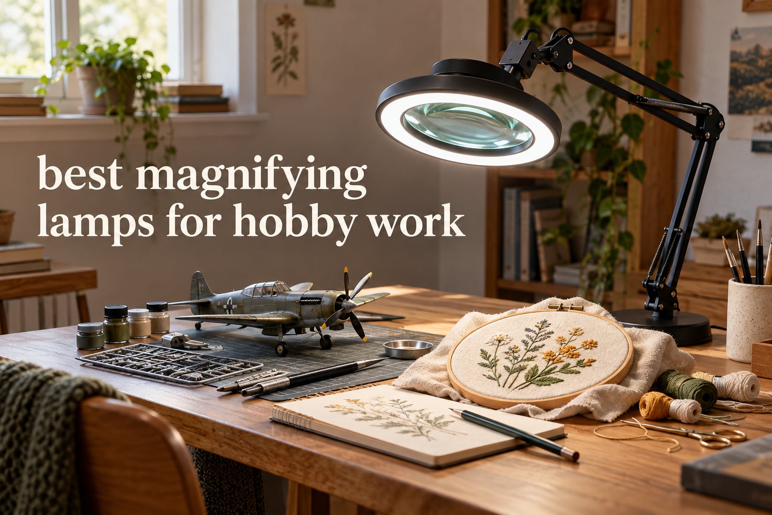 best magnifying lamps for hobby work