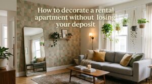 How to decorate a rental apartment without losing your deposit