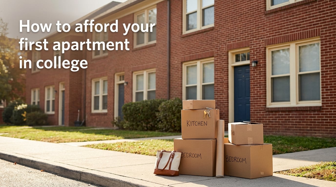 How to afford your first apartment in college