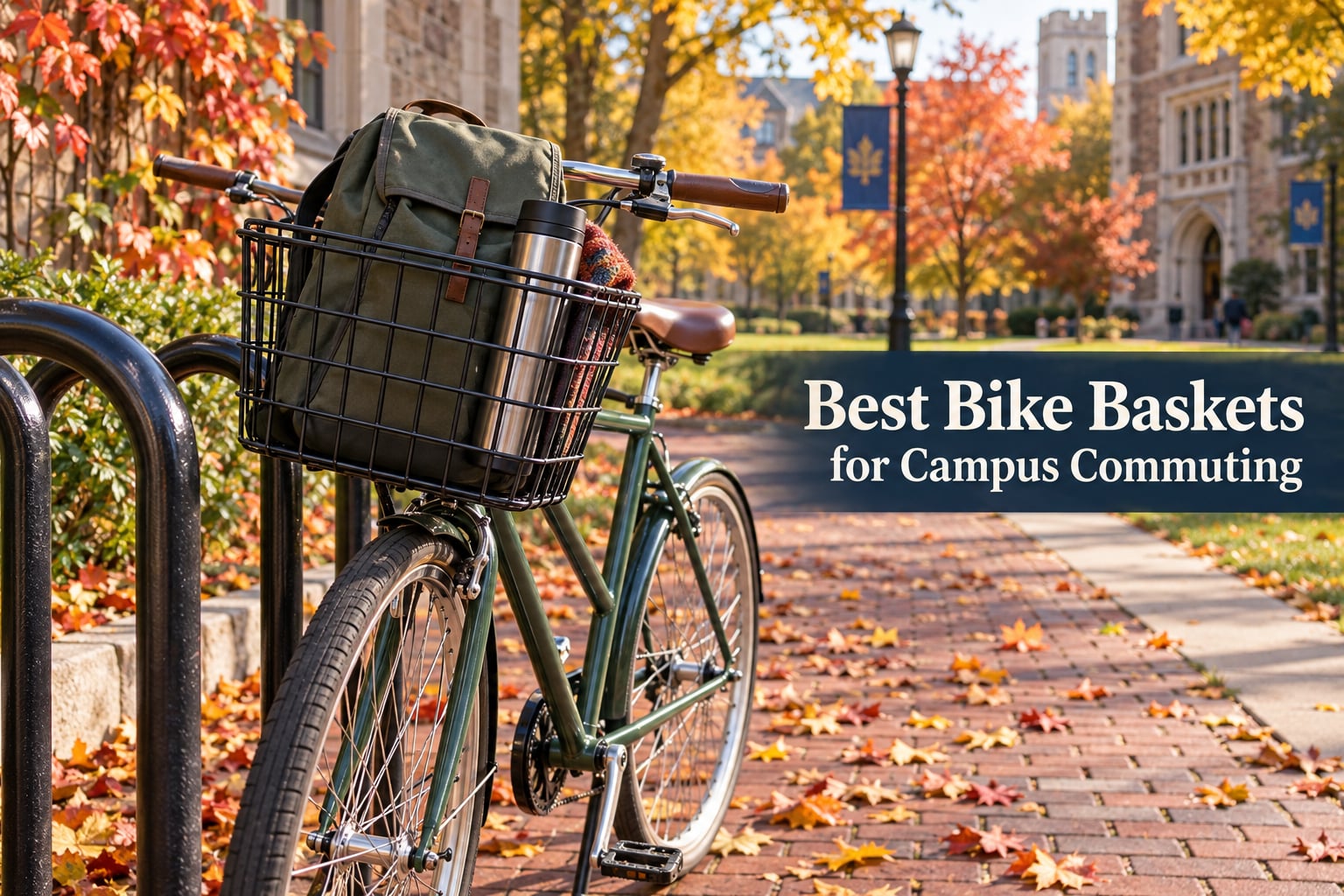 Best Bike Baskets for Campus Commuting