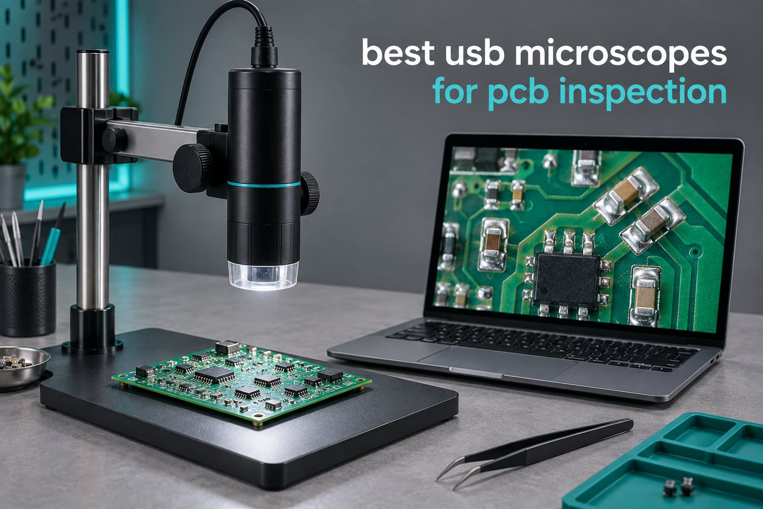 best usb microscopes for pcb inspection