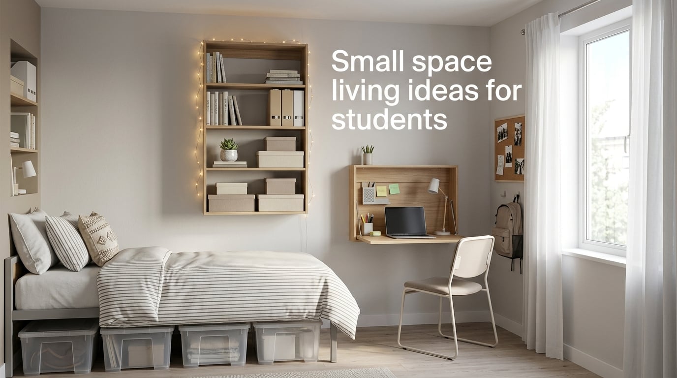 Small space living ideas for students
