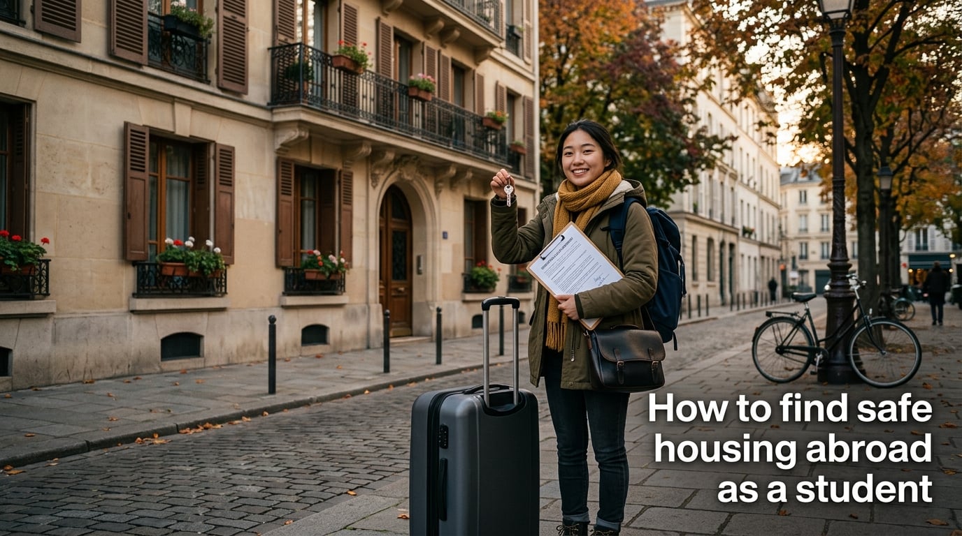 How to find safe housing abroad as a student