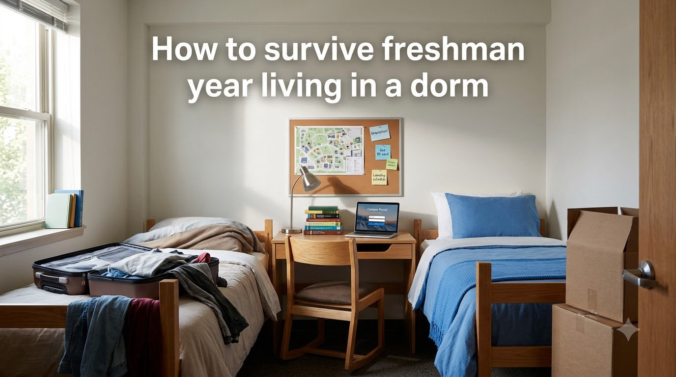 How to survive freshman year living in a dorm