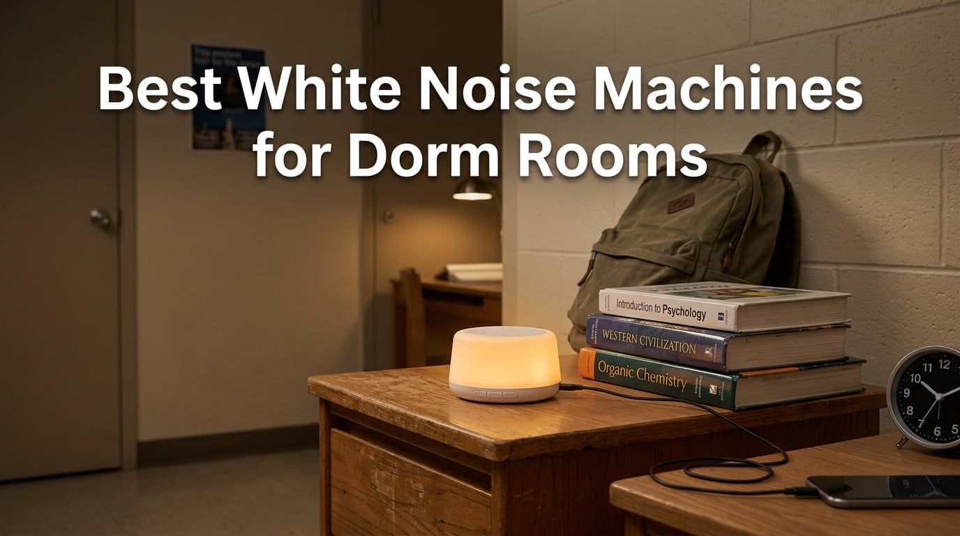 Best White Noise Machines for Dorm Rooms