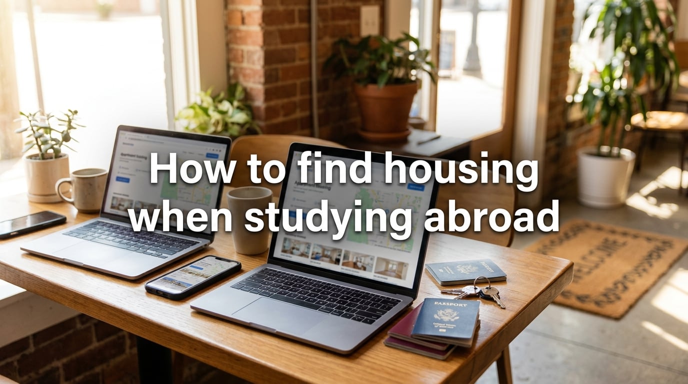How to find housing when studying abroad