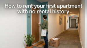 How to rent your first apartment with no rental history